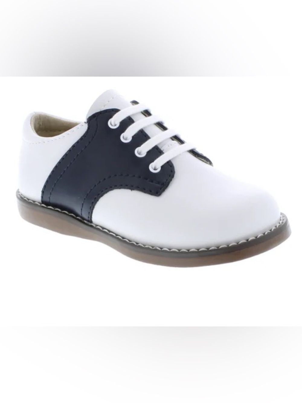 Footmates CHEER - 8401 - WHITE/NAVY (Size: 7.5) NWOT